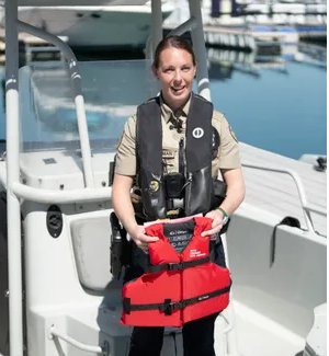 Avoid bulky floatation devices. PFD with comfort